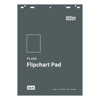 Blädderblock Office Depot 580 x 810 mm olinjerad 50 blad/block