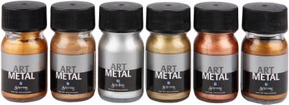 Metallicfärg Art Metal 6x30 ml