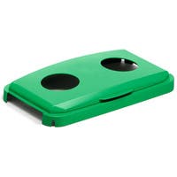 Gångjärnslock med hål för burkar till Durabin® 60