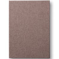 Anteckningsbok Tyg A4 Linjerad Grå