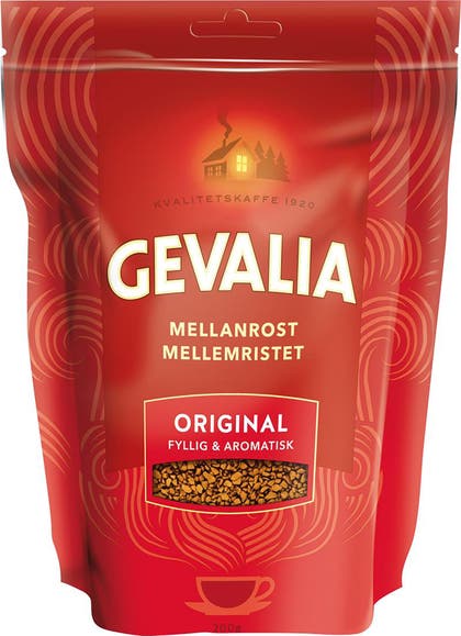 Kaffe Gevalia Refill Mellanrost 200 g