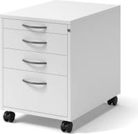 Hurts 4 lådor Vit Lanab