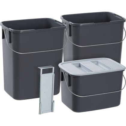 Källsortering 3 kärl Nordiska Plast