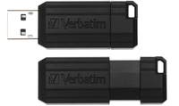 USB Verbatim Pinstripe 32GB Svart