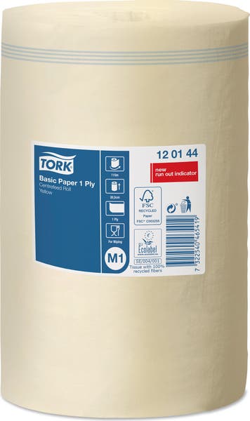 Torkrulle M1 Basic 11/fp Gul