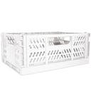 Klappbox L vit