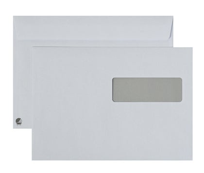 Kuvert C5 H2 vita remsa 500 st/krt