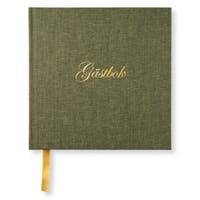 Gästbok Paperstyle Khaki green