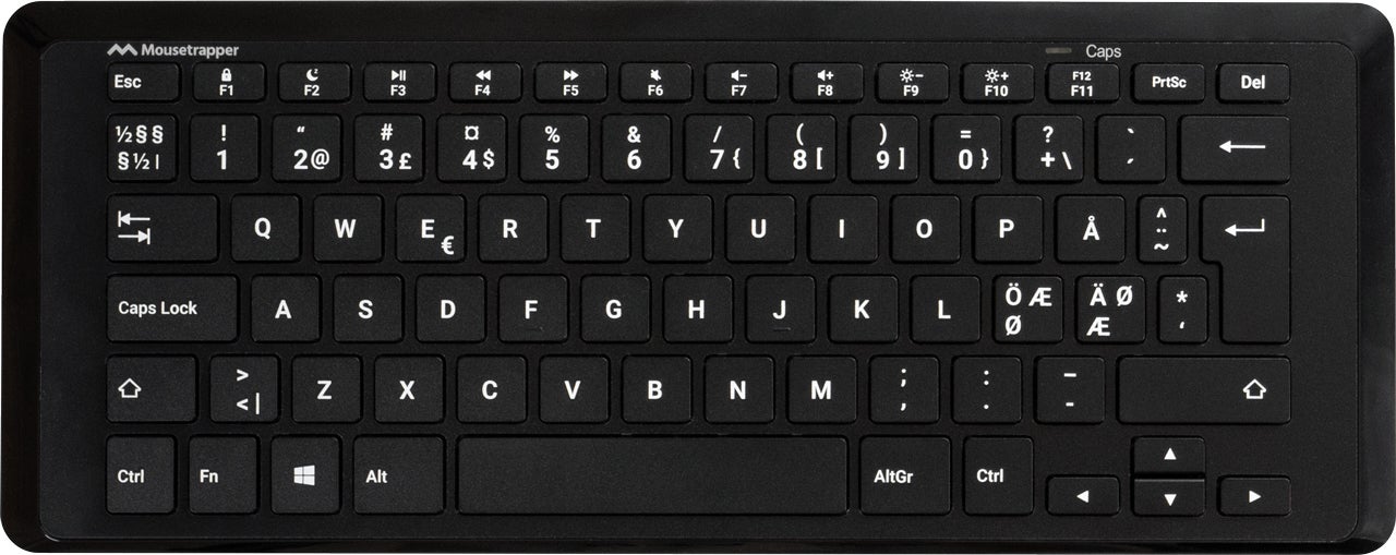 Tangentbord Mousetrapper TypeMini trådlöst/trådat