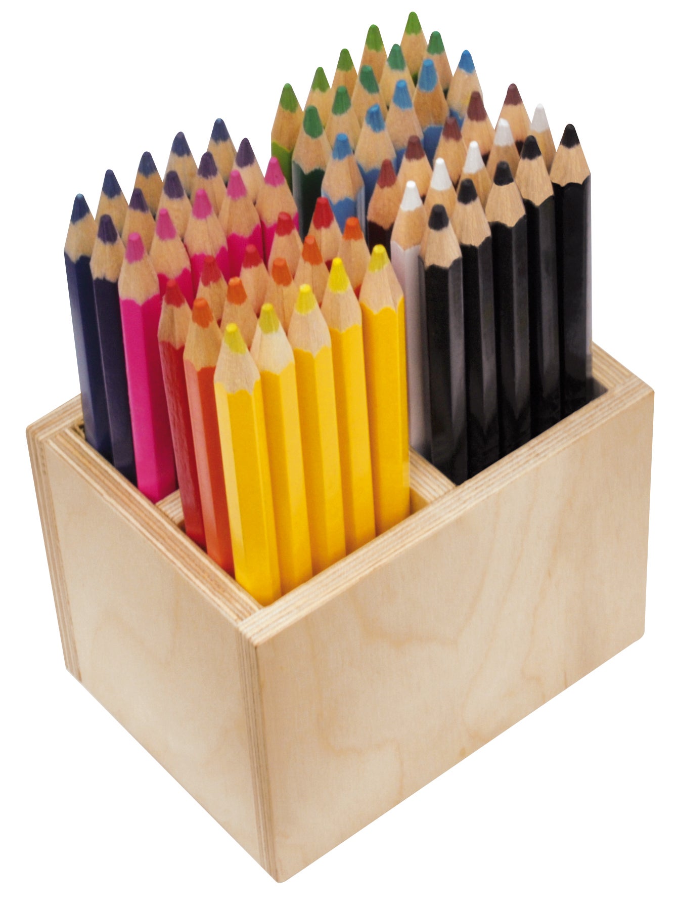 Färgpenna Jumbo 12 färger x 5/fp