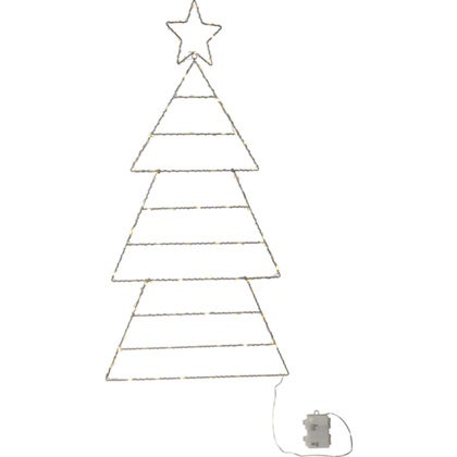 Siluett Folde Julgran