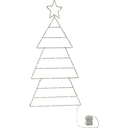 Siluett Folde Julgran