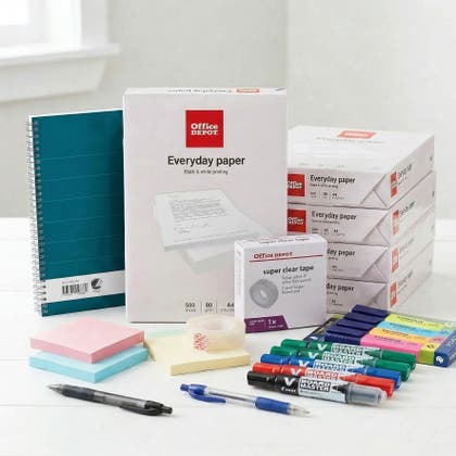 Paket kontorsmaterial – kvartalsförbrukning