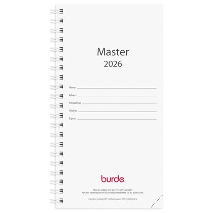 Kalender Master 2026 refill
