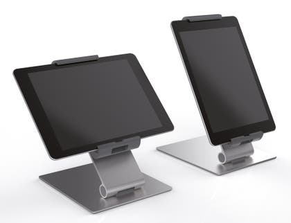Tablet Holder Table silver