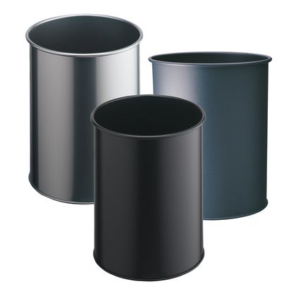 Papperskorg metall 15 liter