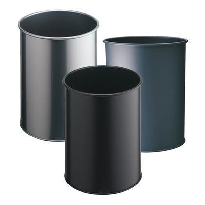 Papperskorg metall 15 liter