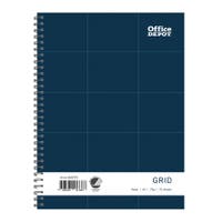 Kollegieblock A5 70bl 70g rutat Office Depot