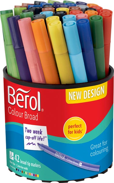 Tuschpennor Berol Broad 42 st/fp