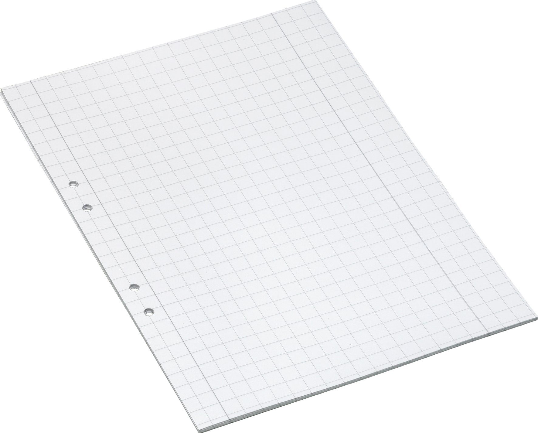 Arbetsblad A4 rutat 10x10mm 500/fp
