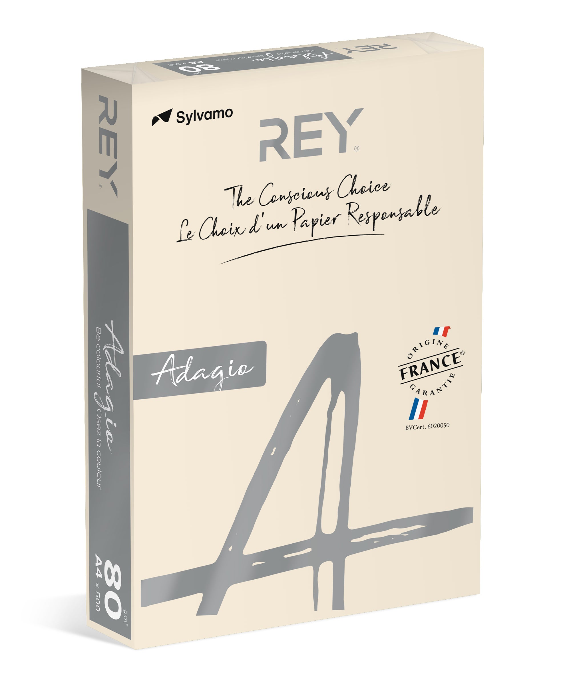 Färgat papper Rey Adagio A4 160g