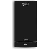 Dispenser Ecoline  Slim Svart Soap