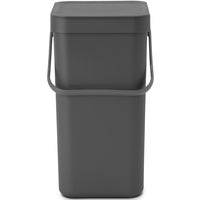 Avfallshink Sort&Go Grå 12 l