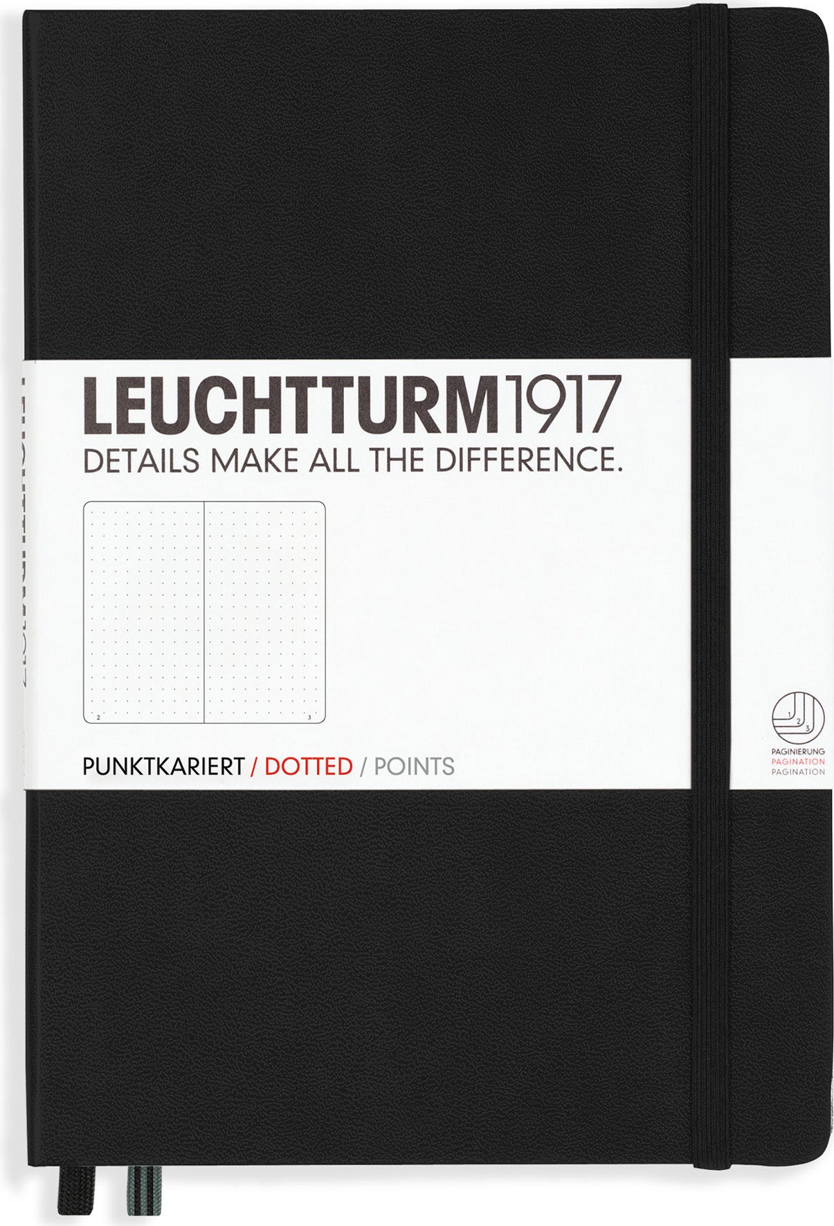 Anteckningsbok A5 Dot-sidor Leuchttrum 1917