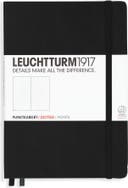 Anteckningbok A5 dot Black