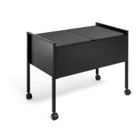 Hängmappsvagn ECONOMY DUO 100 A4 svart