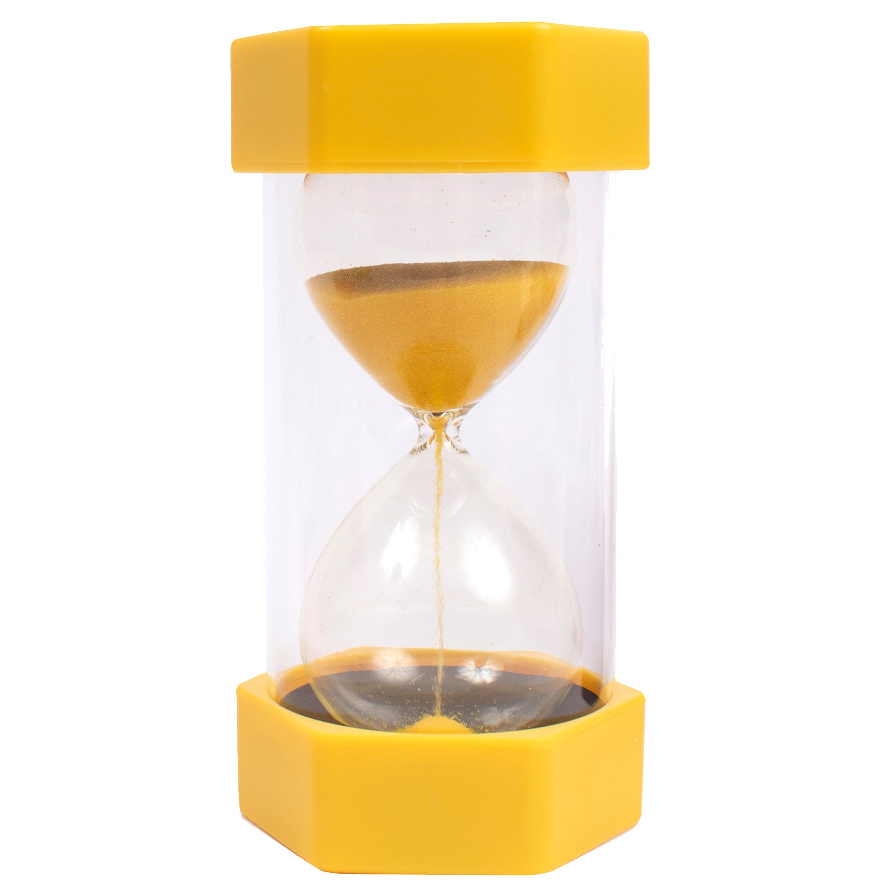 Stort timglas 3 min gul
