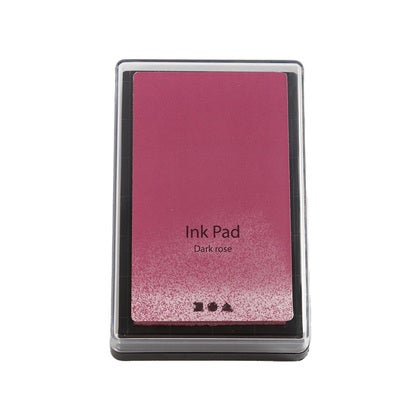 Stämpeldyna 90 x 60 mm Mörkrosa