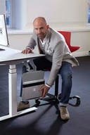 Datorhållare TwistIT vit