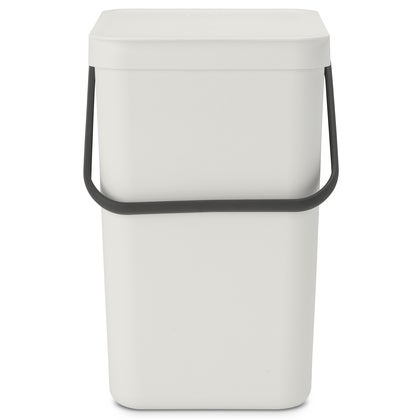 Avfallshink Sort&Go Ljusgrå 25 liter
