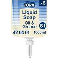Flytande tvål Olje- och fettlösande Tork S1 1 liter