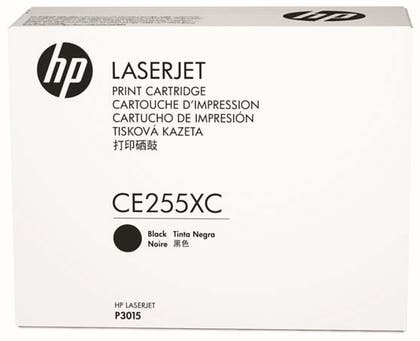 Toner HP CE255XC Contract Svart