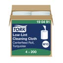 Rengöringsduk Precision turkos Tork W10 200-pack