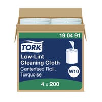 Rengöringsduk Precision turkos Tork W10 200-pack