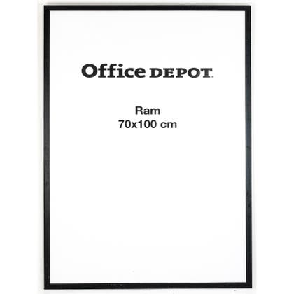 Ram 70 x 100 cm Svart