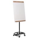 Blädderblocksställ med whiteboard Legamaster Sketch Infinite 5 hjul