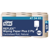 Torkrulle Tork M4 Reflex® 6-pack Natur