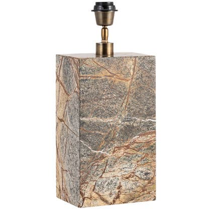 Bordslampfot Zenith H34 marmor grön