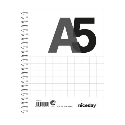 Kollegieblock Niceday 60g 70blad rutat