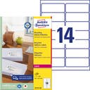 Etikett LR7163 99,1x38,1mm 1400/fp