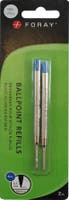 Kulspetspatron Foray blå 2 st/fp