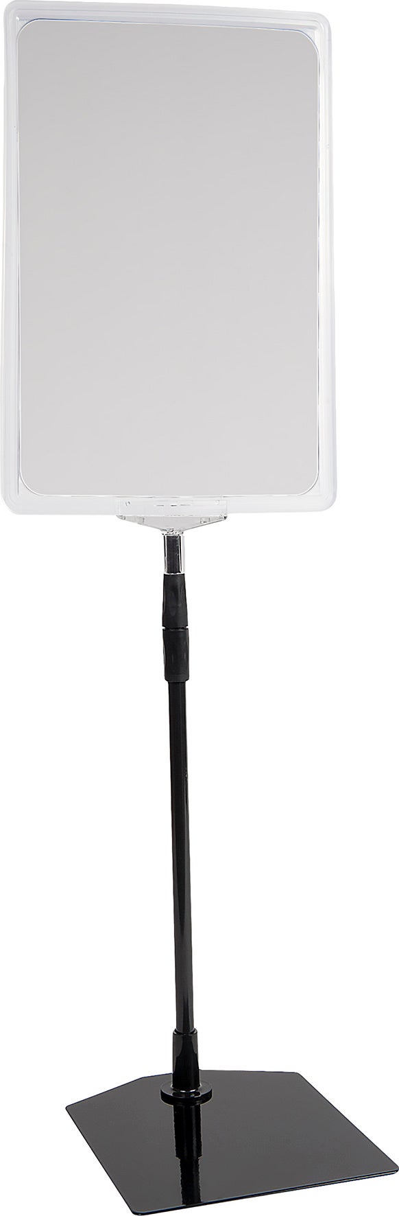 Skyltställ A4 höjd: 30–60 cm transparent