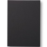 Anteckningsbok Tyg A4 Olinjerad Svart