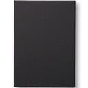 Anteckningsbok Tyg A4 Olinjerad Svart