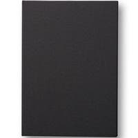 Anteckningsbok Tyg A4 Olinjerad Svart