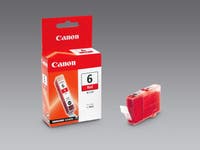 Bläckpatron Canon BCI-6R röd